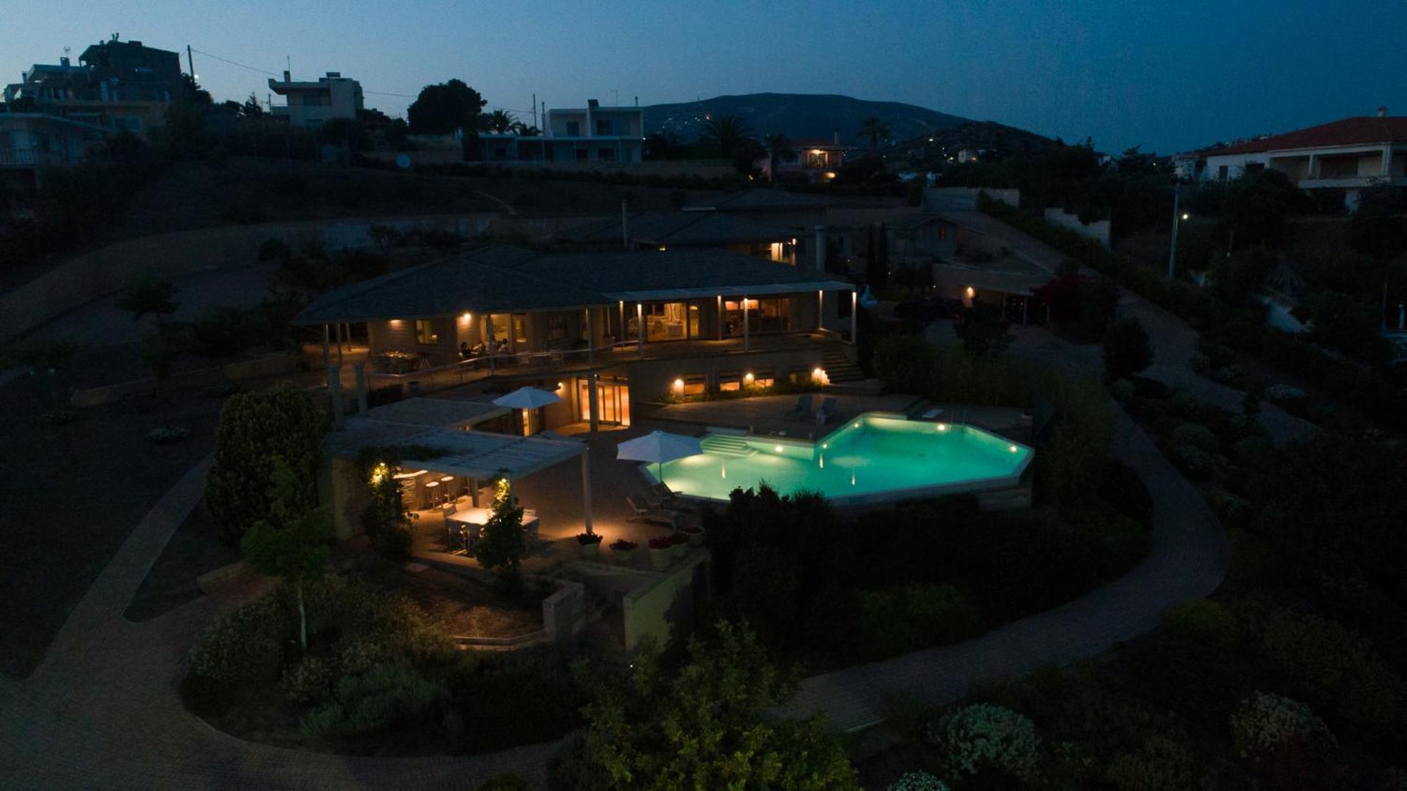Lyciponon Villa Anavyssos Exteriör bild